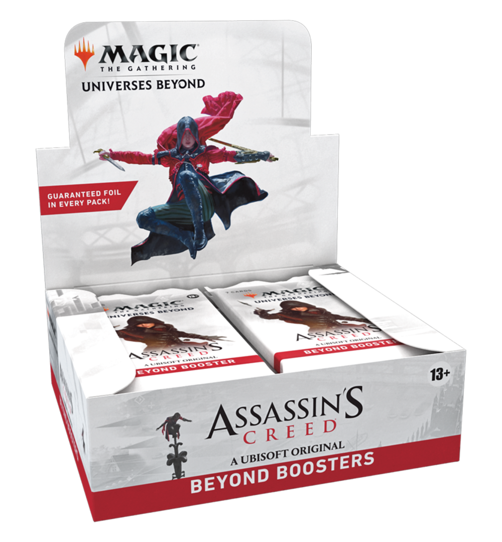 Caja de sobres de Juego Assasin's Creed