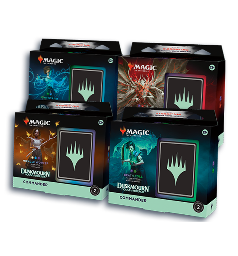 Mazos Duskmourn La Casa de los Horrores: Set de 4