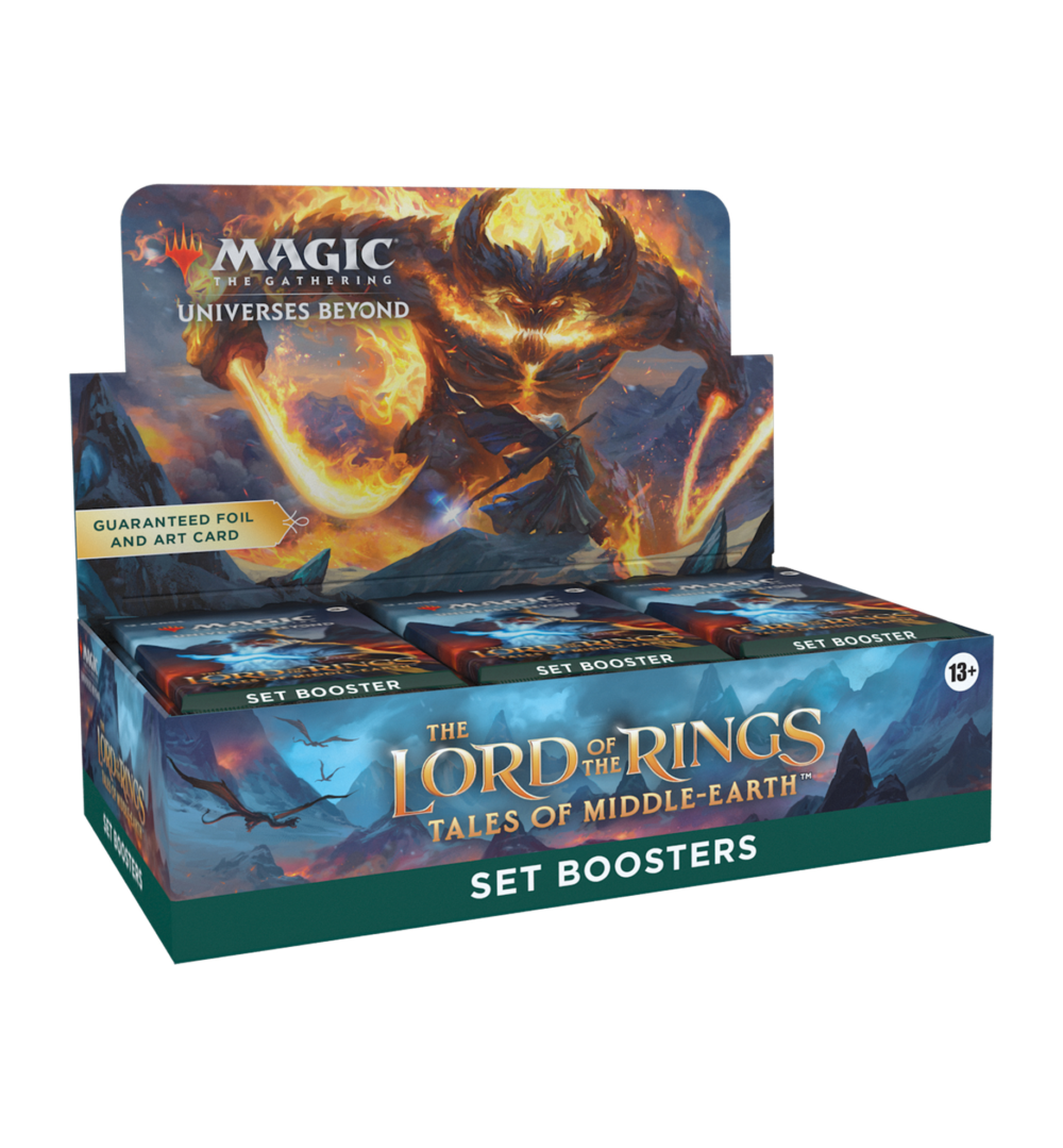 Caja de Sobres de Juego El señor de los Anillos
